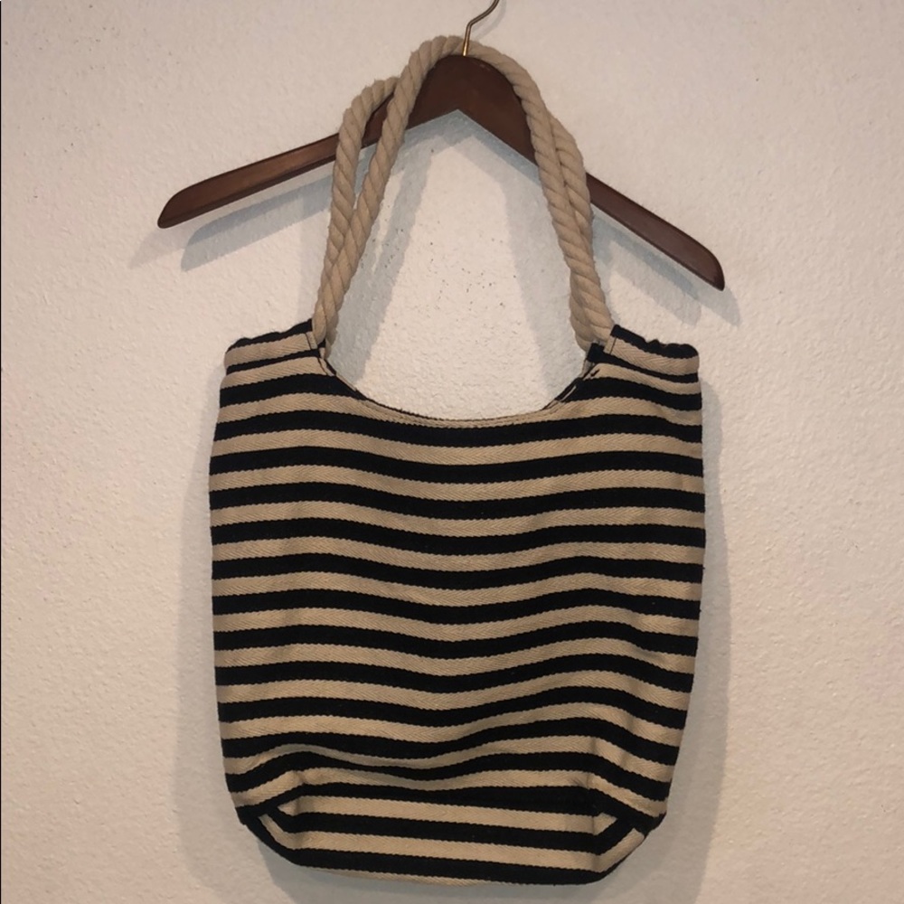 NWOT Stripe Bag / Purse